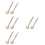 8 Pcs Back Scrubbing Brush Pp Rub Mud Body 6