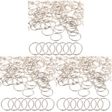 300 Pcs Reusable Wear-Resistant Binder Book And Key Rings