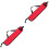 2Pcs Red Drumstick Storage Bag Oxford Material Drum Stick Carry Case 4