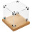 Clear Wooden Acrylic Display Box for Figurines Model Protection 1