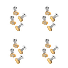 4Ensembles Kits Vis Écrous Laiton M6 Pour Montage Surf Hydrofoil