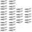 36Pcs Silver Heavy Duty Toggle Wing Nuts Drywall Anchors for Hanging 7