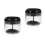 2Sets Black Plastic Denture Case Portable Retainer Carrier for Travel 9