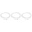 3 Sets Pressure Cooker Accessories Set Float Valve Stainless Steel 6