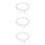 3 Sets Pressure Cooker Accessories Set Float Valve Stainless Steel 9