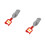2Pcs Multi Plastic Robot Hand Grabbing Toy Interactive Hand-Eye Play 4