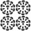 400Sets Black Plastic Doll Eyes for Creative DIY Stuffed Animal Decor 7
