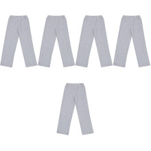 5Pcs Comfortable Cotton Nursing Pants for Patient & Elderly Care