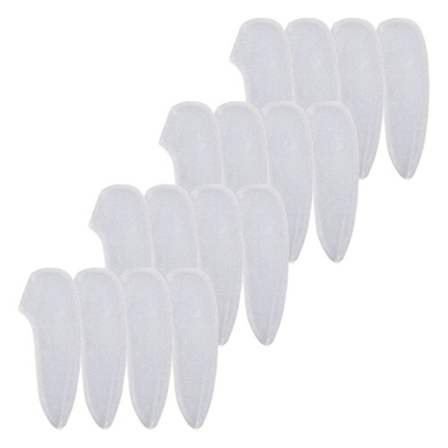 2 Pack Home Cutter Tip Sleeves Tips Covers Square Nail Cutters White