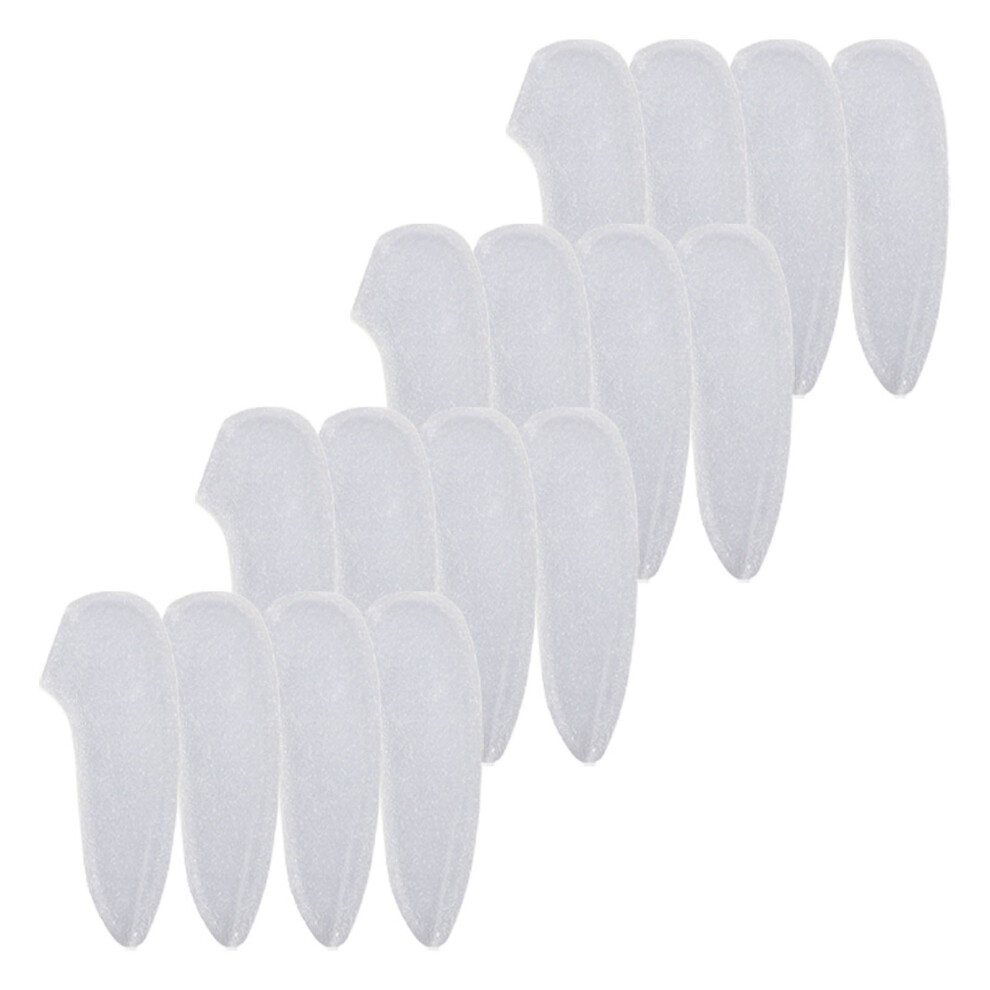 Iplusmile White 2 Pack Home Cutter Tip Sleeves Tips Covers Square Nail Cutters