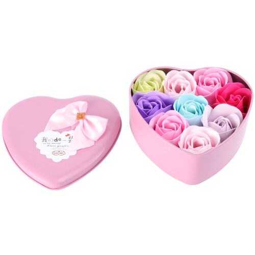 Soap Flower Gift Set Elegant Present for Moms 1