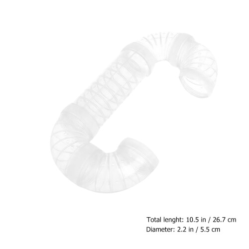 2Pièces Tunnel De Jeu Pour Cage Hamster Accessoires 1