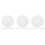 30Pcs Round Silicone Steamer Liners Reusable Non-Stick White Mesh Mats 7