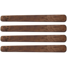 4Pcs Practical Wood Stirring Slices Coffee Bar Drink Mixers