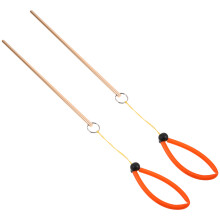 2pcs lightweight scuba diving pointer rod with measurement and noise maker