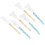 6Pcs Silicone Face Mask Applicators Soft Brush Tools for Daily Use 1