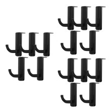 15 Pcs Plastic Headphone Stand Wall Mount For Over Ear Headsets