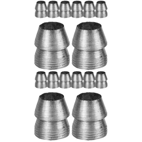 16Pcs Silver Iron Wedges for Handle Hammer Fixing Accessories