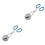2Pcs Blue Meatball Maker Stainless Steel Mold Kitchen Gadget 1