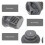 Sturdy Kayak Exhaust Valve Inflatable Boat Air Valves Replacement Easy To Replace 6