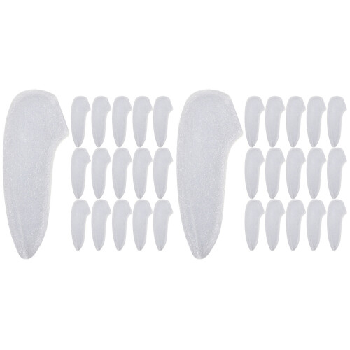 2 Pack Home Cutter Tip Sleeves Tips Covers Square Nail Cutters White 2