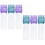 12Pcs Root Comb Applicator Bottle for Hair Dye Assorted Colors Plastic 3