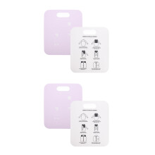 2 Pack Convenient Clothes Stacking Board Folding Wrapping Cardboard