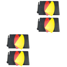 2 Pack Referee Cards Set Football Soccer Communication Kit Match