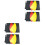 2 Pack Referee Cards Set Football Soccer Communication Kit Match 1