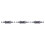 3Pcs Bike Bottom Bracket Durable Black Use 5