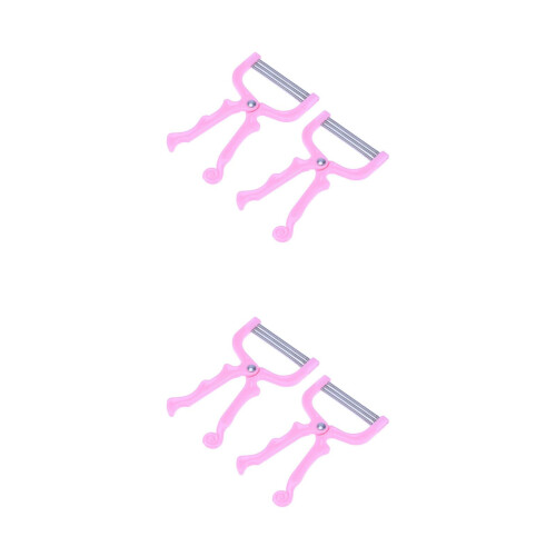 2 Sets 2Pcs Manual Facial Hair Remover Threaders Epilators Tools