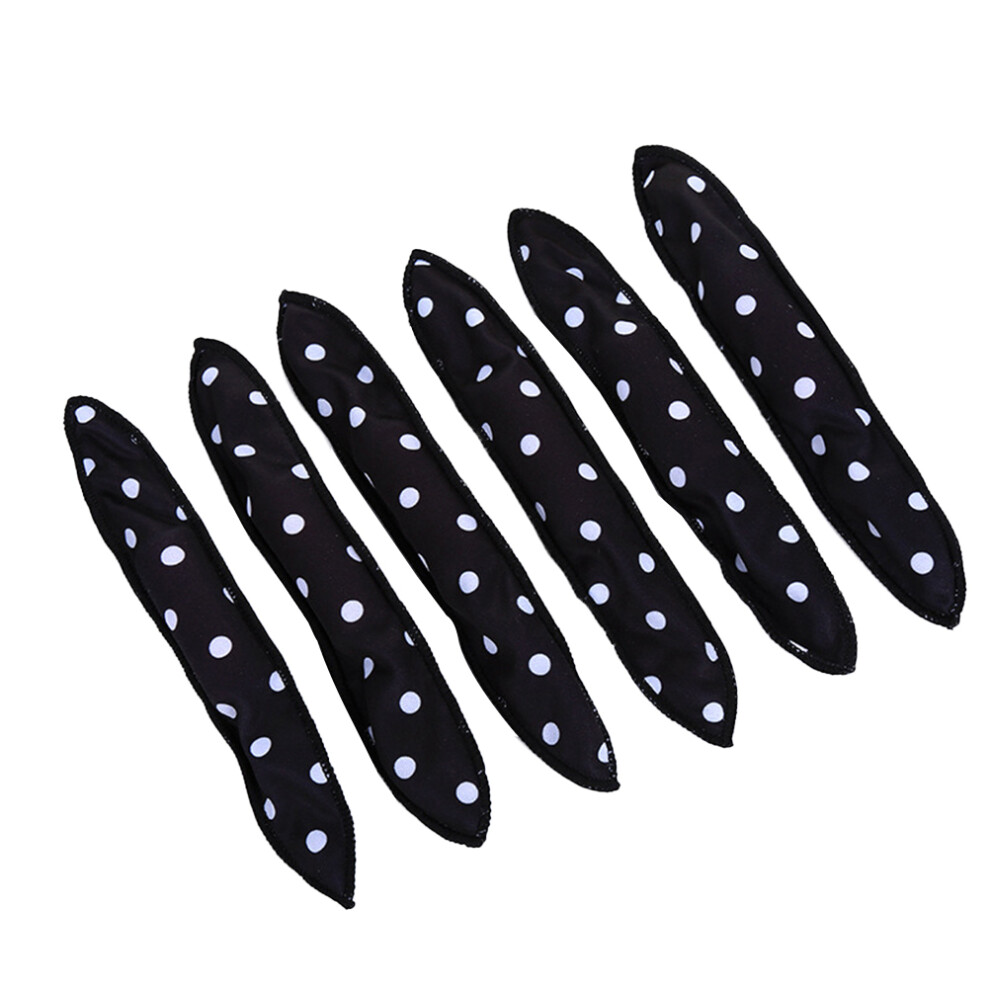 Iplusmile Black 30Pcs Sponge Hair Curlers Durable Hair Roller Tool For Sleeping