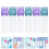 12Pcs Root Comb Applicator Bottle for Hair Dye Assorted Colors Plastic 9