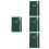 4Pcs Compact Dark Green Weekly Desk Planner Thick Paper Daily Notepad 8