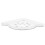 5Pcs White ABS Corner Shelf for Aquarium Organizing and Storage 2