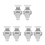 12Pcs Stainless Steel Toggle Latch Spring Loaded Lock Buckle for Boxes 4