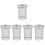 5Pcs Metal Tea Filter Strainer Stainless Steel Tea Infuser for Kitchen 6