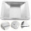 Outdoor Ashtray Square Cigarette Butt Container for Patio Indoor 1