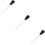 3Pcs Black Meat Baster Tpr+ps Kitchen Injector for Barbecue 1