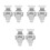12Pcs Stainless Steel Toggle Latch Spring Loaded Lock Buckle for Boxes 7