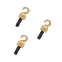 3Pcs Vintage Clock Weight Replacement with Shell Hook Nut for Home Use