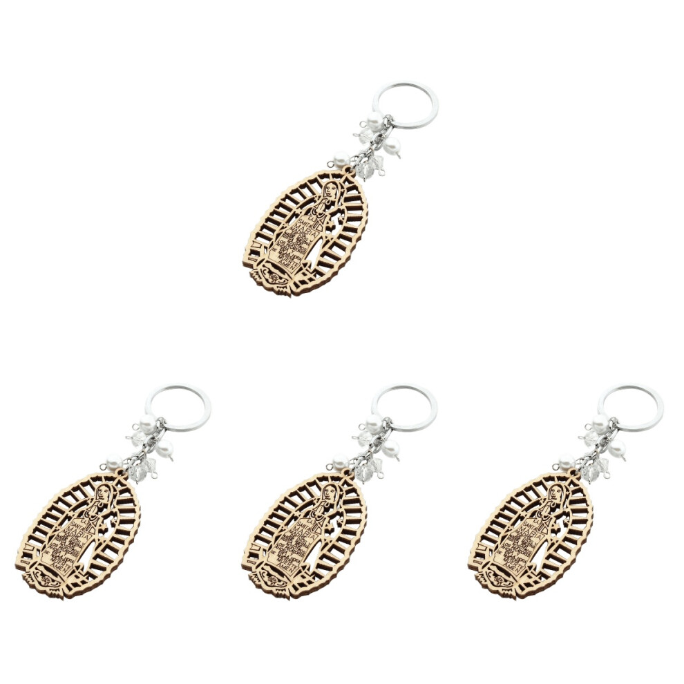 4 Count Blessed Keychain Favors Bulk Baptism Decorations For Girls Vaguelly