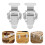 12Pcs Stainless Steel Toggle Latch Spring Loaded Lock Buckle for Boxes 9