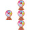 4Sets Reusable DIY Prize Wheels Multi Party Game Prop Plastic Material 1