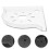 5Pcs White ABS Corner Shelf for Aquarium Organizing and Storage 7
