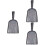 3Pcs Compact Silver Steel Ash for Bbq Fireplace 4
