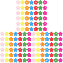 300 Pcs Diy Wooden Sewing Buttons Flower Shape Suit Buttons