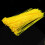 2000Pièces Fixations Câbles Jaunes En Nylon, Arrondis Sécurisés 5