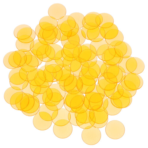 200Pièces Points De Jeu ABS Orange Accessoires Pour Parties 1