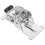 4Pcs Silver Folding Shelf Hinges Iron Material Self-Closing DIY Usage 9